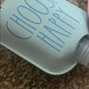 hand sanitizer holder with bottle